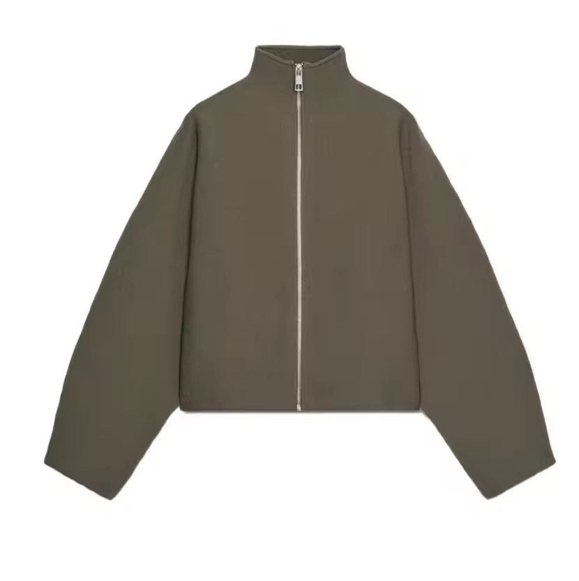 Zipper Cardigan Jacket