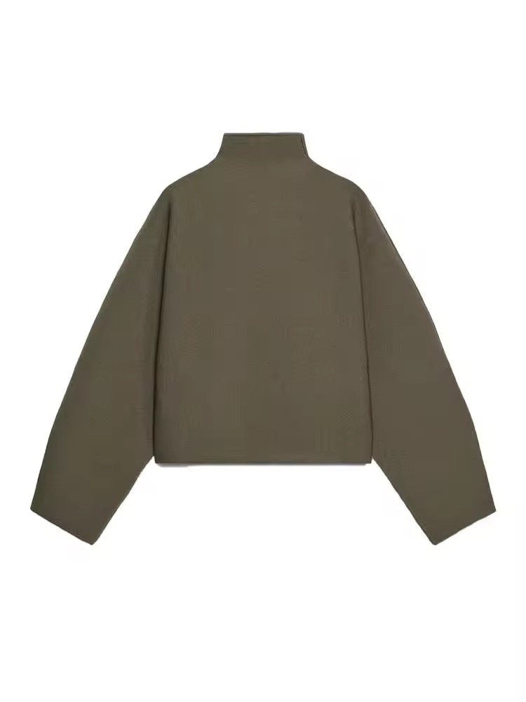 Zipper Cardigan Jacket
