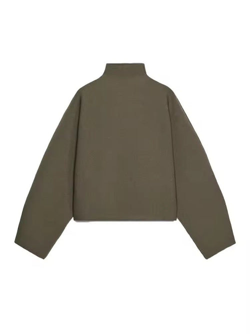Zipper Cardigan Jacket